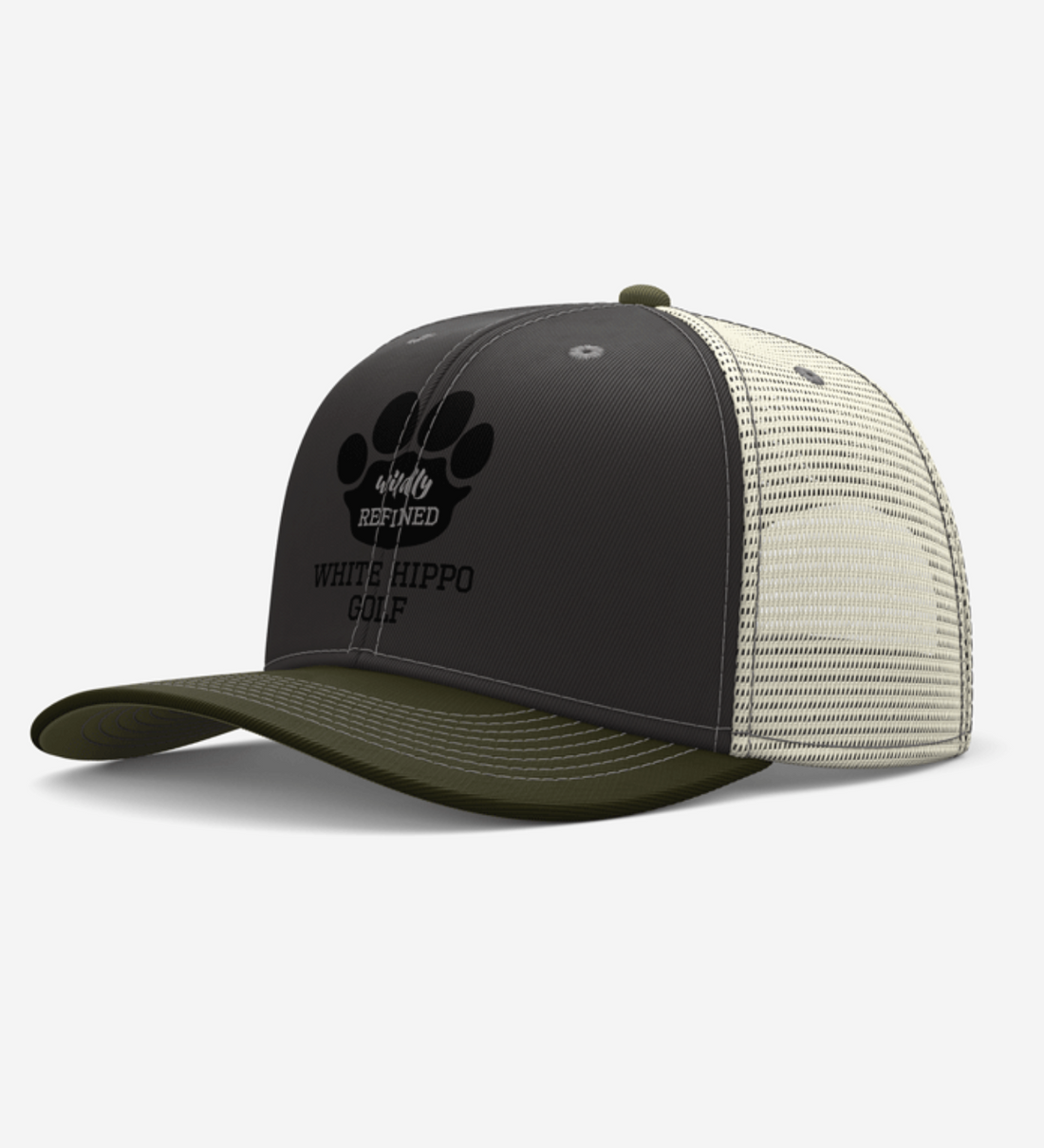 hippo paw snapback hat