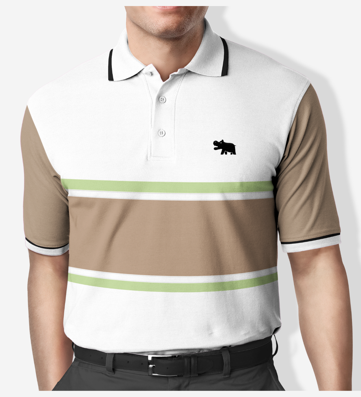 Classic Stripe Polo