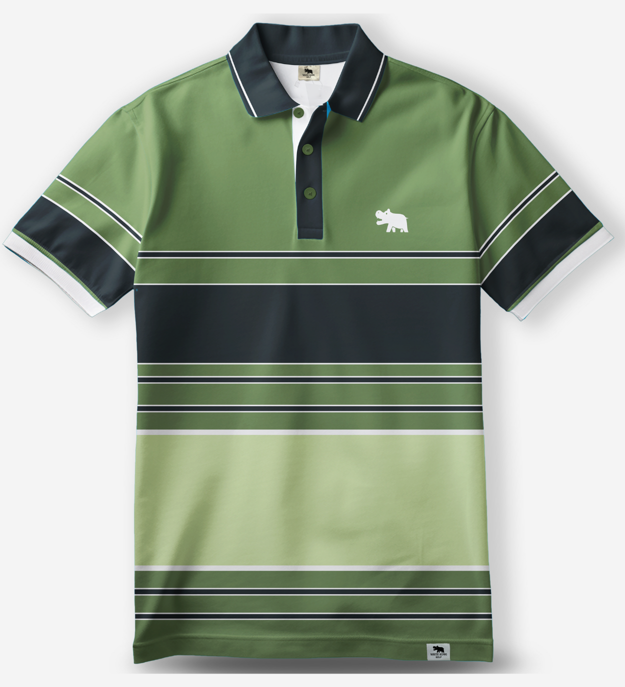 bunker stripe polo