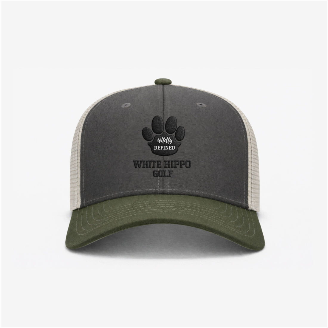 hippo paw snapback hat