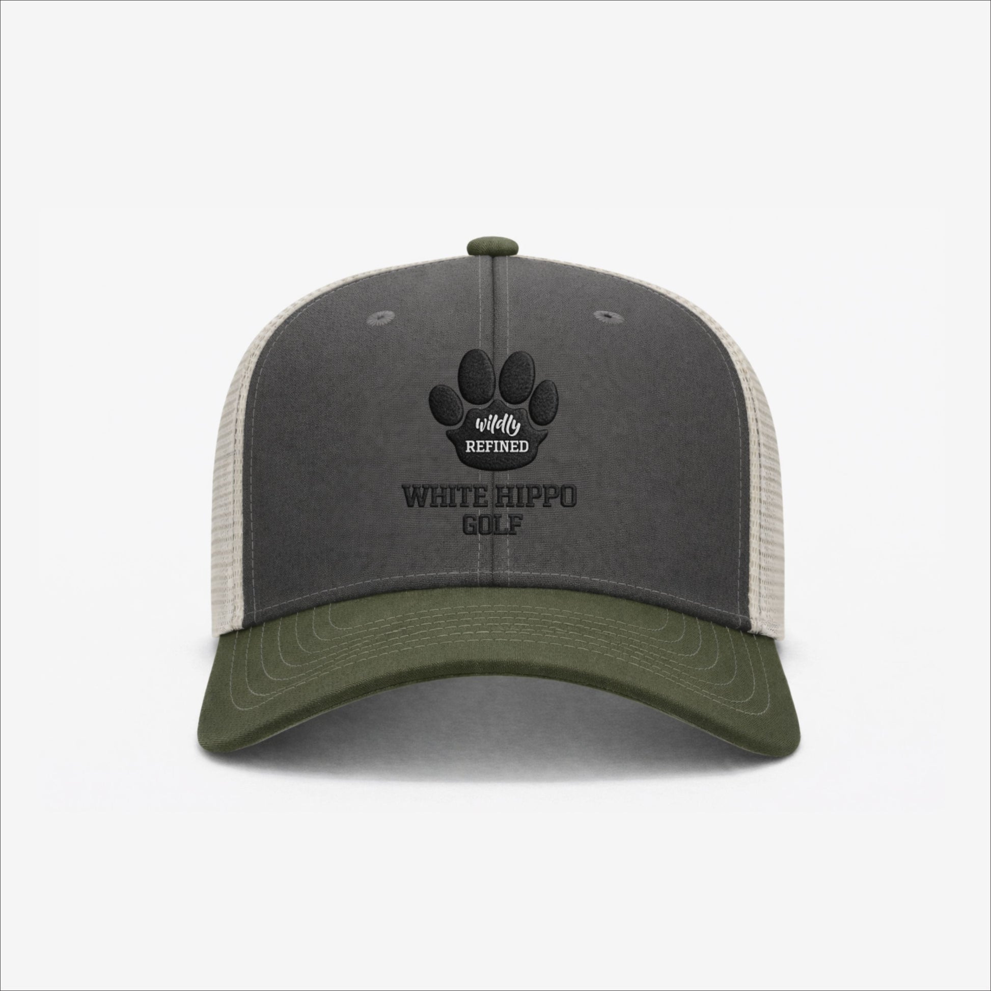 hippo paw snapback hat