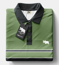 bunker stripe polo